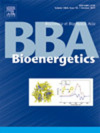 Biochimica Et Biophysica Acta-生物能學