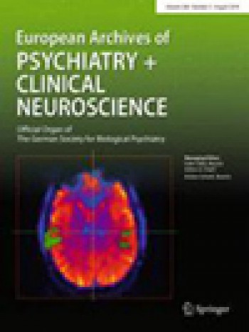 歐洲精神病學和臨床神經科學檔案