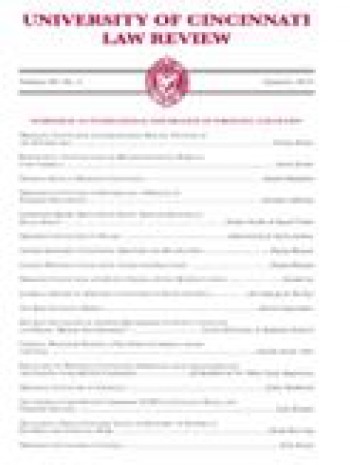 辛辛那提大學(xué)法律評(píng)論