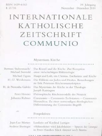 國際天主教雜志《Communio》