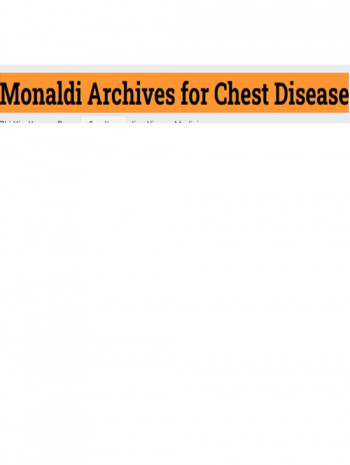 Monaldi 胸部疾病檔案